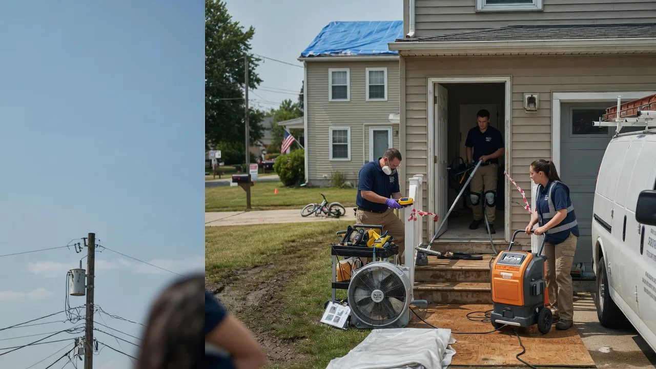 Water Damage Repair in Gridley, IL near me
